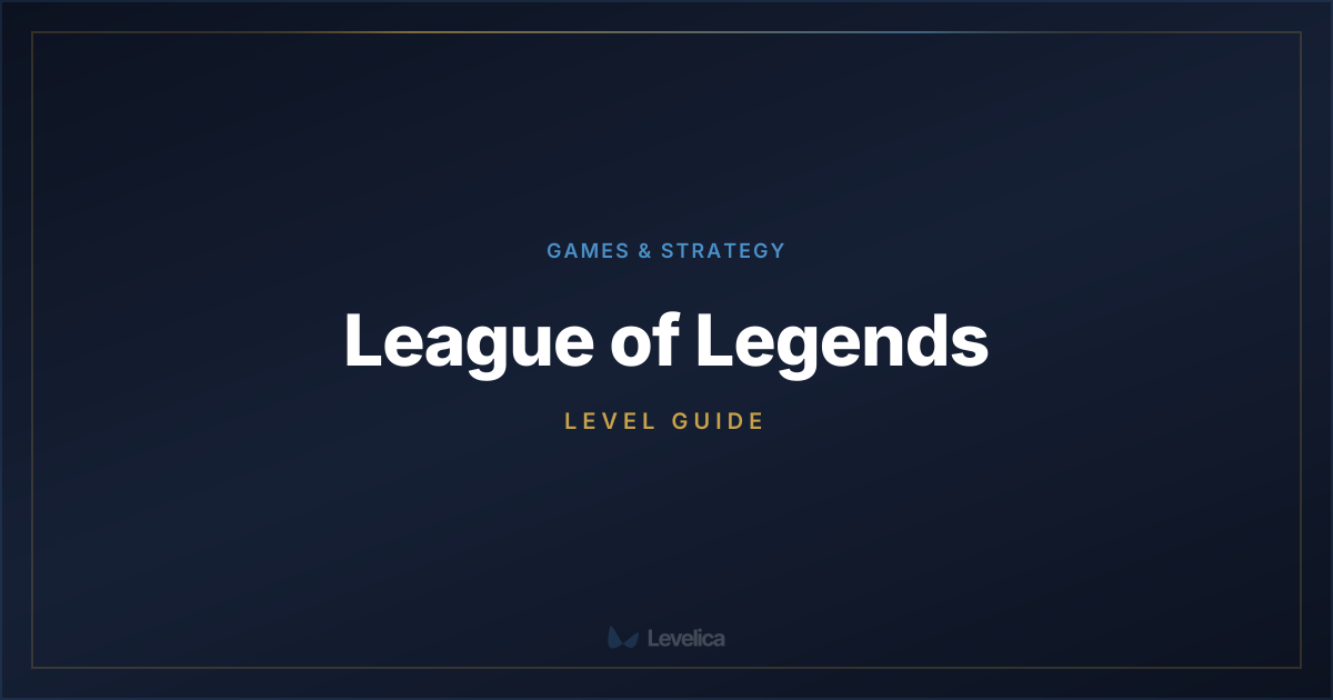 League of Legends Level Guide | Levelica | Levelica